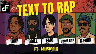 I Let AI MAKE 5 RAP SONGS in Minutes! #musicful #rap