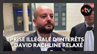 Le maire RN de Fr&eacute;jus, David Rachline, relax&eacute; apr&egrave;s son jugement pour prise ill&eacute;gale d'int&eacute;r&ecirc;ts