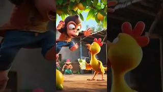 Monkey or chicken made lemonade | Animal  fun