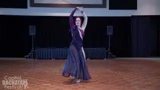 Anastasaiya (Toronto) Salsa Solo Performance - Capital Bachata Festival 2023