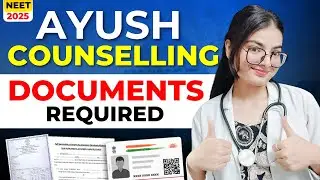 ✅ Documents Required for AYUSH Counselling 2025 |  #neet2025 #bams #bhms #bums