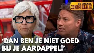 Sander de Kramer hoort uitspraken van coach Ajax Vrouwen: 'Dan ben je niet goed bij je aardappel!'
