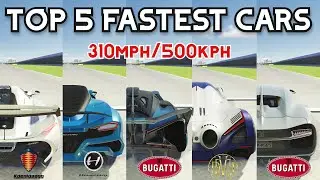 TOP 5 FASTEST CARS IN THE WORLD | Assetto Corsa
