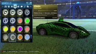 PS4 painted Zombas Full Set Showcase