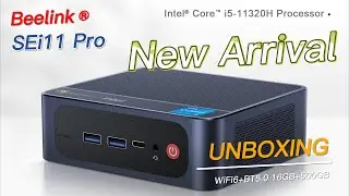 Beelink SEi11 Pro  Intel Core i5-11320H  Mini PC Unboxing | minixpc.com