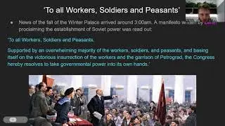 The October Revolution of 1917