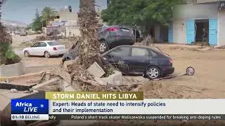 Expert says climate change contributed to flooding in Libya
