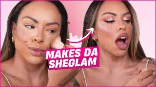 TESTANDO MAKES da SHEGLAM 💕✨💅🏽