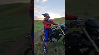 Denzel Rush 4. Электромотоцикл с 4х ступ. кпп. Мотор GB200.