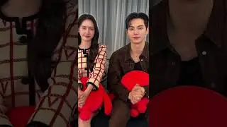 Lim Yoon Ah and Lee Chae Min do the soda pop challenge #limyoona #leechaemin #chaemin #yoona