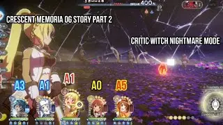 NEW Story Boss | Critic Witch Nightmare Mode | Madoka Magica Magia Exedra