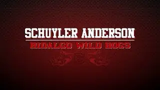 Schuyler Anderson DB/RB (2017 Hidalgo Wild Hogs)