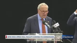 Senator Schumer announces new high-speed rail factory in Horseheads