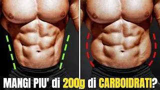 se MANGI PIU' di 200g di CARBOIDRATI ⚠️ATTENZIONE Guarda questo video