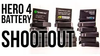 GoPro HERO4 Battery Shootout
