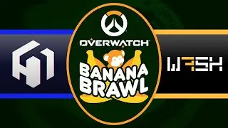 Monkey Bubble Overwatch Banana Brawl Day 1 | Hostile Takeover vs W7sh