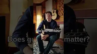Does guitar size matter?! #guitar #acoustic #acousticguitar #fingerstyle