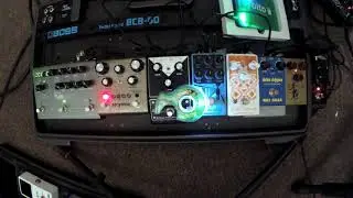Tread Lightly(guitar sounds) Part 6 w/Analog man,Moog,JRAD,Way Huge,Strymon,EQD,..SG...Vox AC15
