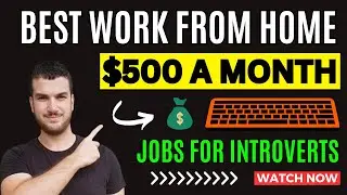 Best Work From Home Jobs For Introverts To Make Money Online - Earn Money From Home