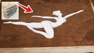 Making this abstract sculpture by melting metal will blow your mind! |Casting Metal |