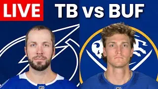 Buffalo Sabres vs. Tampa Bay Lightning | NHL Livestream (Live Reaction & Play-by-Play)