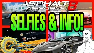 UPDATE & SELFIES! Asphalt 8 Live Streaming about Update 40