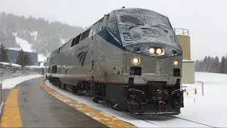 Twenty-first eastbound Winter Park Express of 2026 departs Winter Park Resort, CO (WPR)