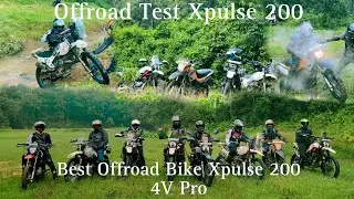 Testing Xpulse 200 4V On Extreme Offroad | Enduro |Trail Riding | Xpulse Crash🥹