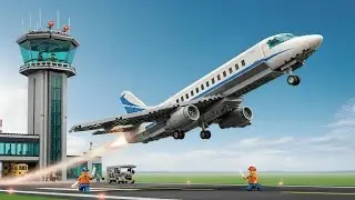 LEGO City: Airport Air Traffic Control &ndash; How Pilots and Towers Keep LEGO Skies Safe!