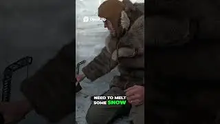 Testing Kerosene Stove in Freezing Temps