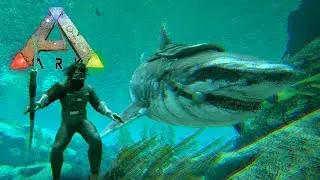 UN MOSASAURE NOUS ATTAQUE ! (ARK: Valguero #20)