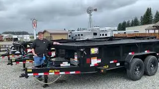 Big Tex 14LP 14K Low Profile Dump Trailer