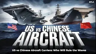 US vs China: Aircraft Carrier Showdown | Naval Power Battle for Sea Dominance