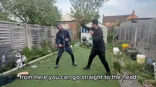 Knife defense in Razmafzar system