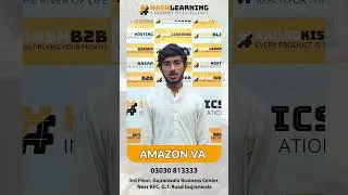 Bilal Hassan shares his insights after taking the Amazon VA course at #Hashlearning!