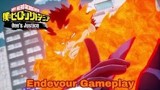 My Hero Academia One's Justice (DLC) Endeavour Gameplay