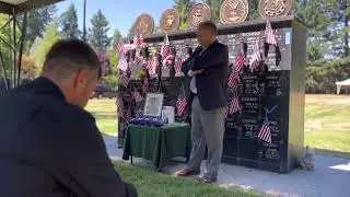 Military Memorial Service for Gunnery Sergeant James V. Harris