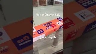 9 Inch Butter Chicken Roll From Meatful Rolls #trending #food #youtubeshorts #viralvideo #shorts #yt