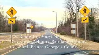 U.S. Route 1 in Maryland / Drive from Arbutus, Baltimore County to Laurel, Prince George's County