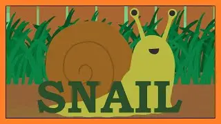 SNAIL SONG - Cute Educational Bugs Song for Kids │ Smiley Rhymes
