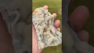Bubbly Botryoidal lace agate druse quartz from Haunted Ridge Rocks