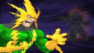 Electro vs Human Torch (Marvel Super Heroes) (Mugen Game) (CPU Fights) (Best of 3)