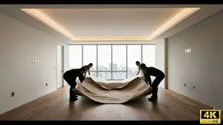 Penthouse Living Room Transformation (Before &rarr; Luxury Reveal) | Real Renovation Timelapse