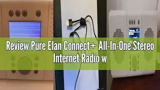 Review Pure Elan Connect+ All-In-One Stereo Internet Radio with DAB+ and Bluetooth 5.0 (DAB/DAB+ & F