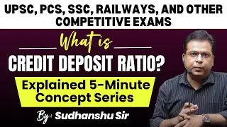 💰 Credit Deposit Ratio Explained | Banking Concept in 5 Minutes