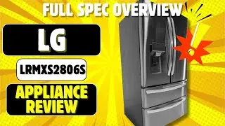 LG LRMXS2806S Fridge Tour: Craft Ice&trade;, Double Freezer & SMART! | Neu Appliance Outlet Austin
