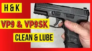 Как почистить H&K VP9 и VP9SK (ТОЛЬКО 4 ИНСТРУМЕНТА!!) #hecklerandkoch