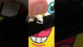 SpongeBob drawing BUT with the X RAY effect #shorts