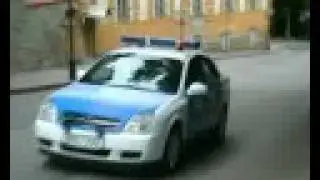 Police escort/convoy in Tallinn - Merkel arrives!