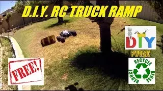 MAKING A RC RAMP OUT OF RECYCLED WOOD FOR FREE